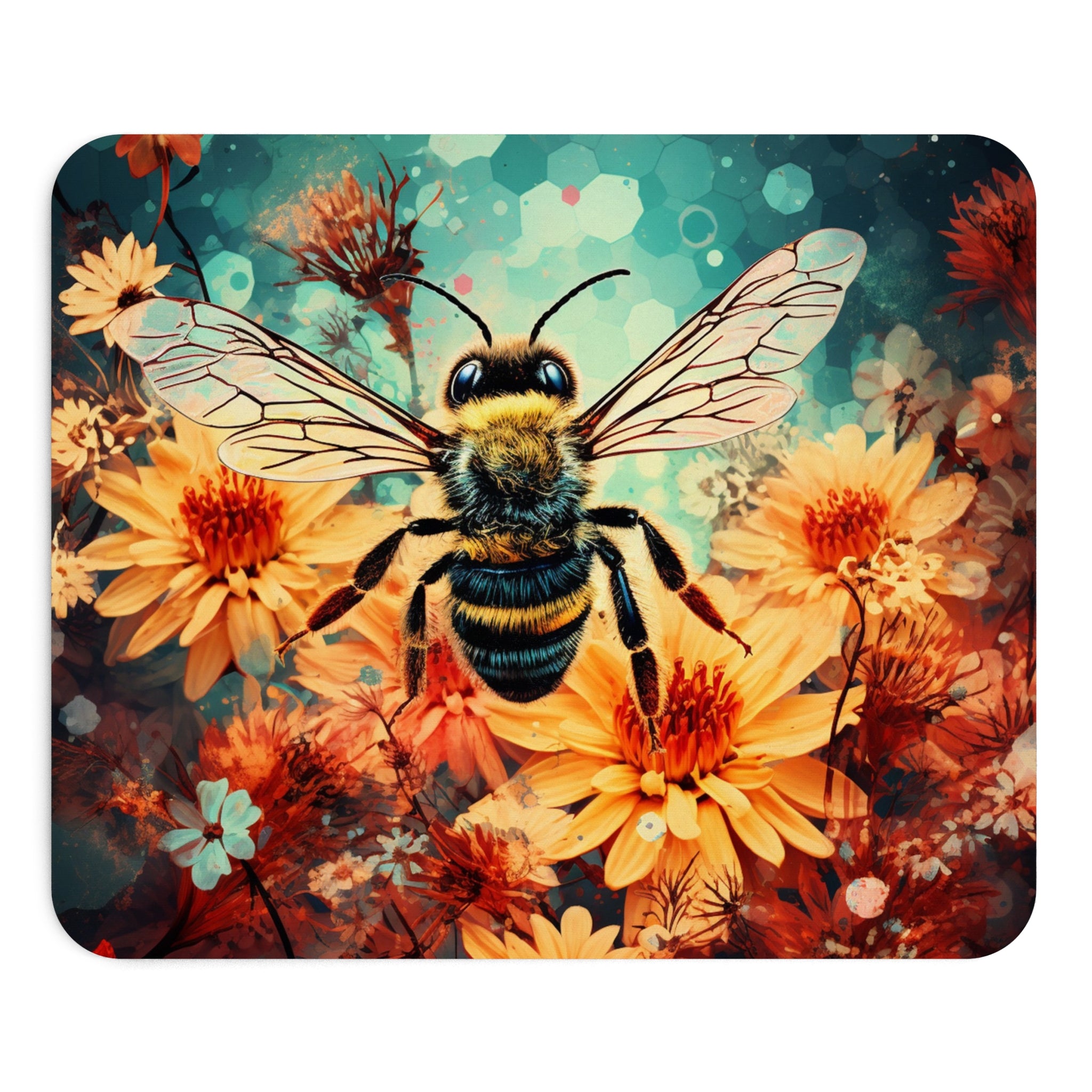 BEEMP0001 - Bee-Themed Mouse Pad