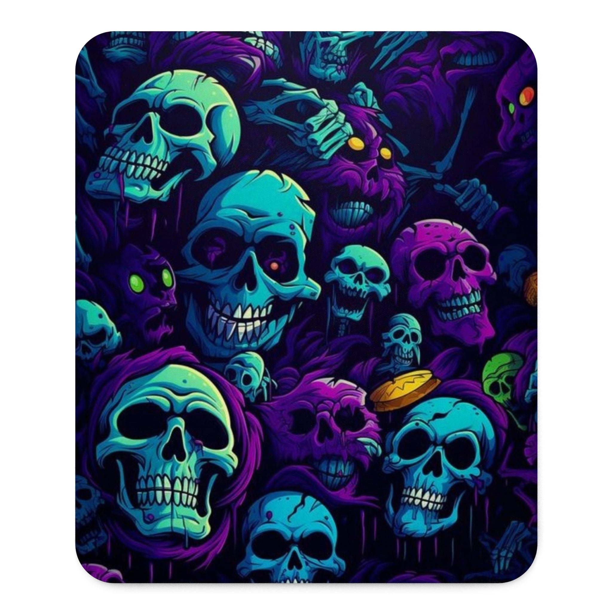 SKULLMP0001 - Skull Mouse Pads