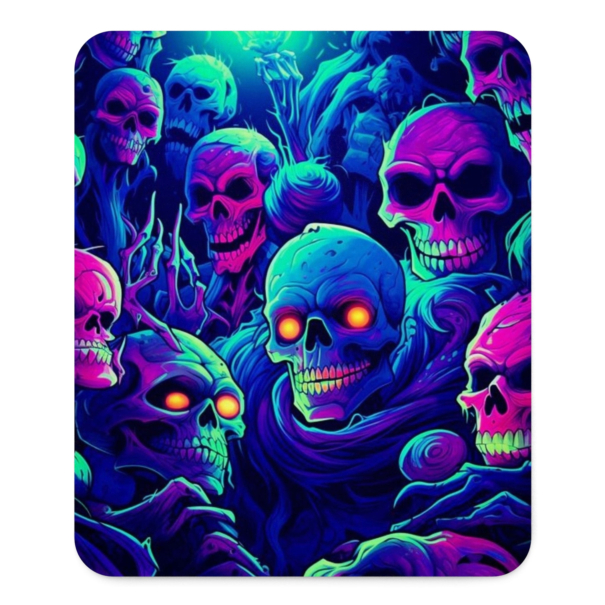 SKULLMP0002 - Skull Mouse Pads