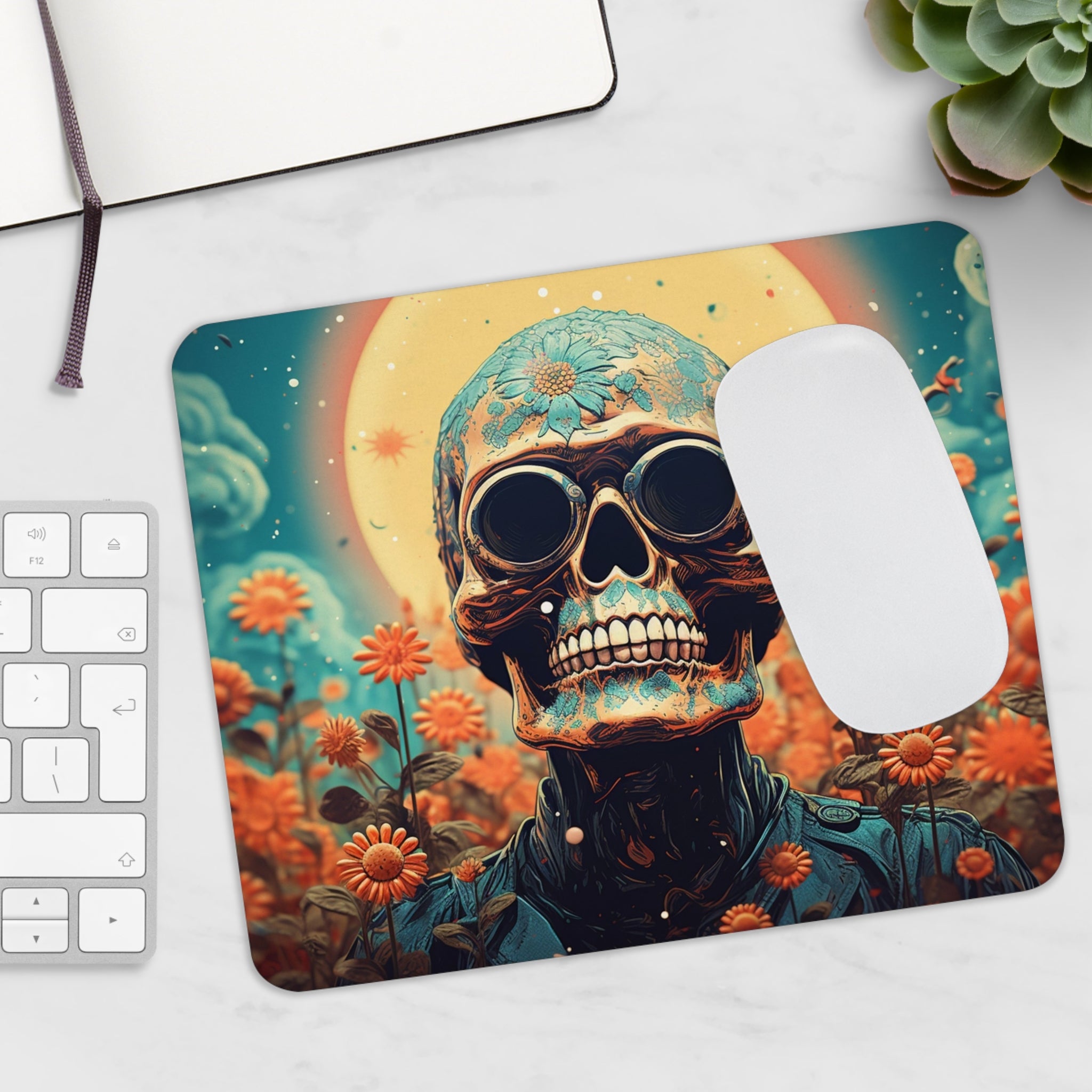 SKULLMP0004 - Skull Mouse Pads
