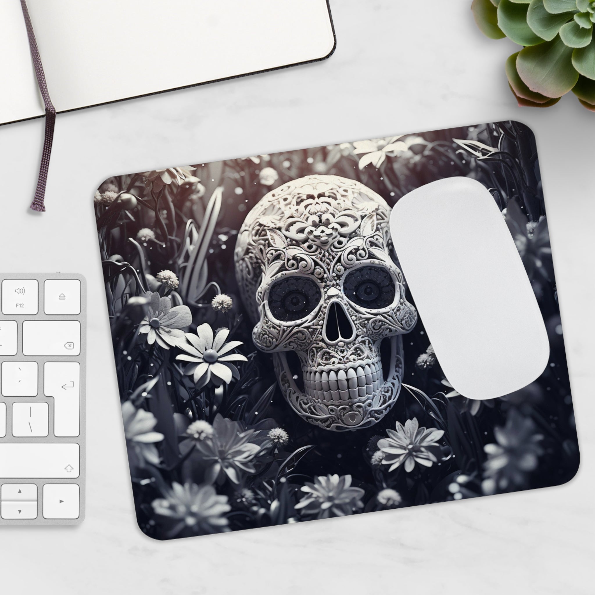 SKULLMP0010 - Skull Mouse Pads