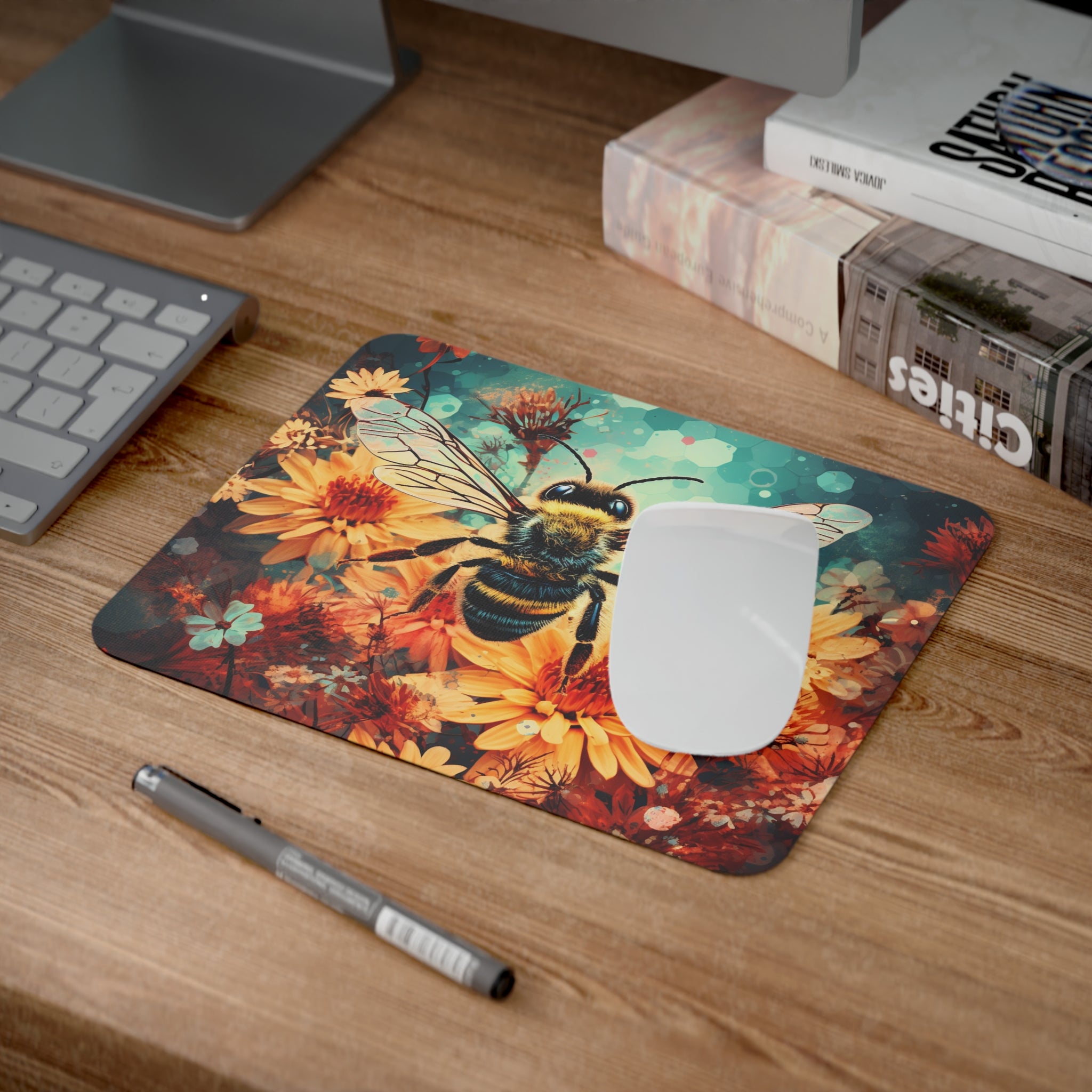 BEEMP0001 - Bee-Themed Mouse Pad